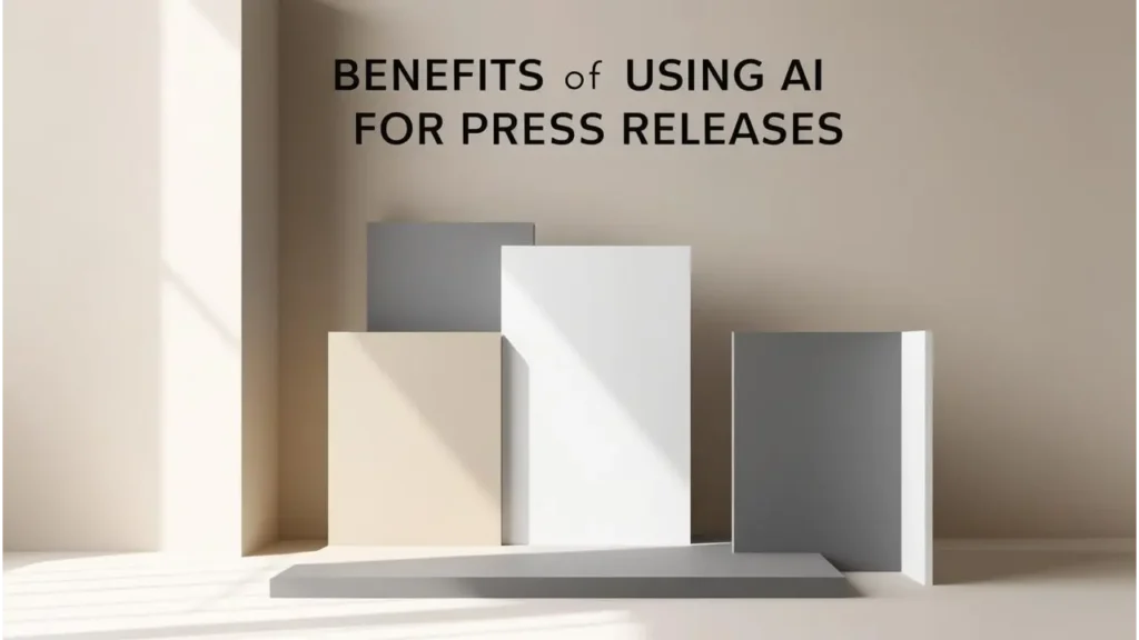 Benefits of Using AI for Press Releases