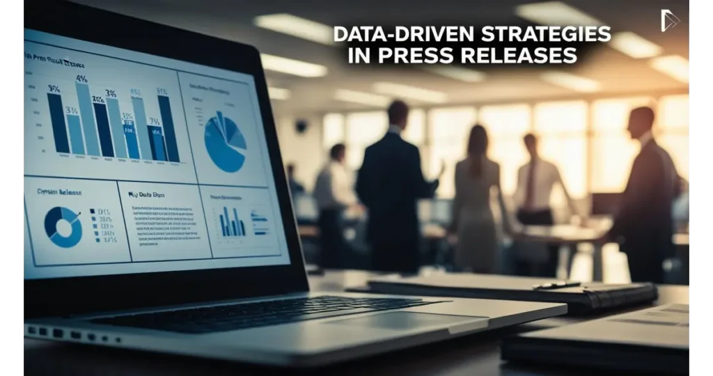 Data-Driven Strategies in Press Releases