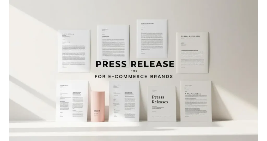 Types of Press Releases for E-commerce Brands